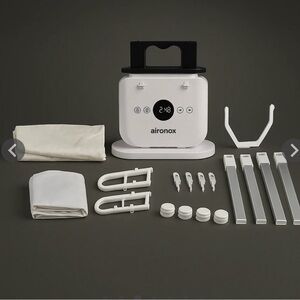 Aironox auto ironing machine with Accessories- never used